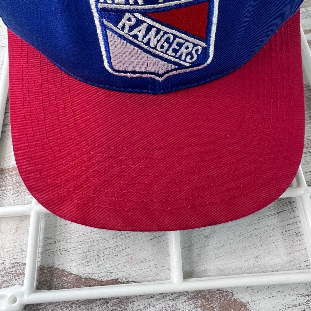 New York Rangers Snapback Hat Mens Blue Baseball Cap Embroidered Sport Logo NHL - Picture 5 of 14